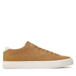 Снимка на Гуменки Tommy Hilfiger Th Hi Vulc Low Summer Cvs FM0FM05056 Каки