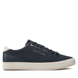 Снимка на Гуменки Tommy Hilfiger Th Hi Vulc Low Summer Cvs FM0FM05056 Тъмносин