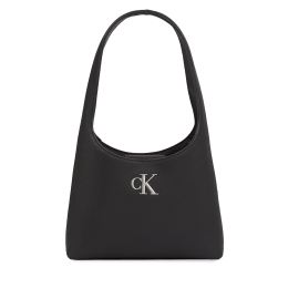 Снимка на Дамска чанта Calvin Klein Jeans Minimal Monogram A Shoulderbag T K60K611820 Черен