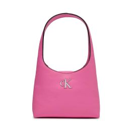 Снимка на Дамска чанта Calvin Klein Jeans Minimal Monogram Shoulder Bag K60K610843 Розов