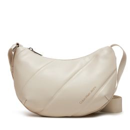 Снимка на Дамска чанта Calvin Klein Jeans Quilted Crescent Cb Bag24 K60K612370 Екрю