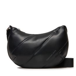 Снимка на Дамска чанта Calvin Klein Jeans Quilted Crescent Cb Bag24 K60K612370 Черен