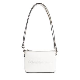 Снимка на Дамска чанта Calvin Klein Jeans Sculpted Camera Pouch21 Mono K60K610681 Бял