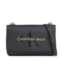 Снимка на Дамска чанта Calvin Klein Jeans Sculpted Ew Flap Conv25 Mono K60K611866 Черен