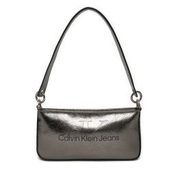 Снимка на Дамска чанта Calvin Klein Jeans Sculpted Shoulder K60K612732 Сребрист