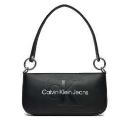 Снимка на Дамска чанта Calvin Klein Jeans Sculpted Shoulder Pouch25 Mono K60K610679 Черен