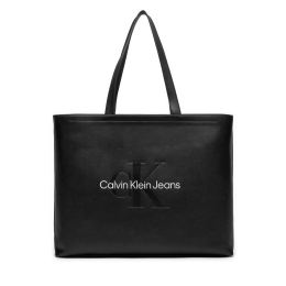 Снимка на Дамска чанта Calvin Klein Jeans Sculpted Slim K60K612222 Черен