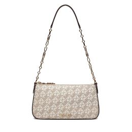 Снимка на Дамска чанта MICHAEL Michael Kors Chain Pouchette 32H3G8EW6B Екрю