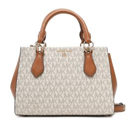 Снимка на Дамска чанта MICHAEL Michael Kors Marilyn 32F2G6AC1B Екрю