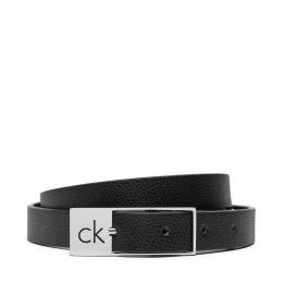 Снимка на Дамски колан Calvin Klein Ck Cut Square Buckle 2.0_Caviar K60K612864 Черен