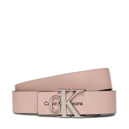 Снимка на Дамски колан Calvin Klein Jeans Monogram Hardware 30Mm K60K610281 Розов