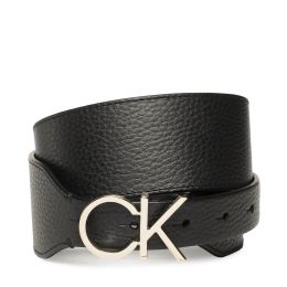 Снимка на Дамски колан Calvin Klein Re-Lock High Waist Belt 50Mm K60K610382 Черен