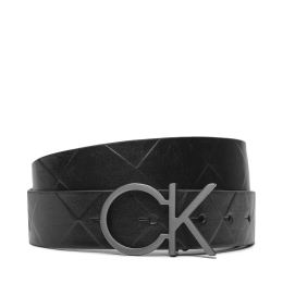 Снимка на Дамски колан Calvin Klein Re-Lock Quilt Ck Logo Belt 30Mm K60K611102 Черен