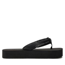 Снимка на Джапанки Calvin Klein Jeans Beach Sandal Flatform Padded Ny YW0YW01400 Черен