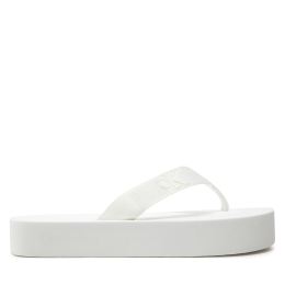 Снимка на Джапанки Calvin Klein Jeans Flatform Flipflop Jelly YW0YW01398 Бял