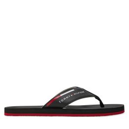 Снимка на Джапанки Tommy Hilfiger Comfort Hilfiger Beach Sandal FM0FM05096 Черен