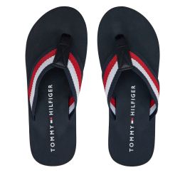 Снимка на Джапанки Tommy Hilfiger Coprorate Hilfiger Beach Sandal FM0FM05094 Тъмносин