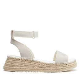 Снимка на Еспадрили Calvin Klein Jeans Sporty Wedge Rope Su Con YW0YW00977 Екрю