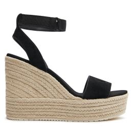 Снимка на Еспадрили Calvin Klein Jeans Wedge Sandal Su Mg Btw YW0YW01026 Черен