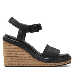 Снимка на Еспадрили Calvin Klein Wedge Sandal 70 He HW0HW02050 Черен