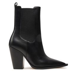 Снимка на Каубойски обувки Michael Kors Leni Leather Boot 40T4LNHE5L Черен