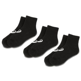 Снимка на Комплект 3 чифта къси чорапи унисекс Asics 3PPK Quarter Sock 155205 Черен