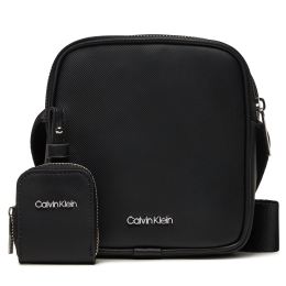 Снимка на Мъжка чантичка Calvin Klein Ck Est. Pu Cube Reporter K50K511861 Черен