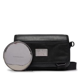 Снимка на Мъжка чантичка Calvin Klein Jeans Tagged Flap Camera Bag22 K50K511386 Черен