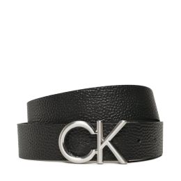 Снимка на Мъжки колан Calvin Klein Adj Ck Metal Bombe 35Mm K50K509956 Черен