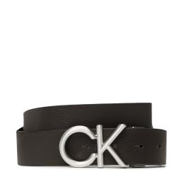 Снимка на Мъжки колан Calvin Klein Adj/Rev Ck Metal Bombe Pb 35Mm K50K510630 Черен