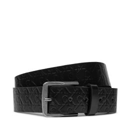 Снимка на Мъжки колан Calvin Klein Classic Flat Lthr Belt 35Mm Aop K50K511518 Черен