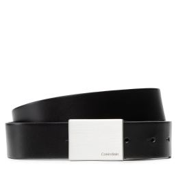 Снимка на Мъжки колан Calvin Klein Formal Plaque Belt 3.5cm K50K504309 Черен