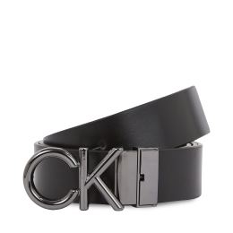 Снимка на Мъжки колан Calvin Klein Gs 2 Buckles 1 Strap Belt Set K50K511027 Черен