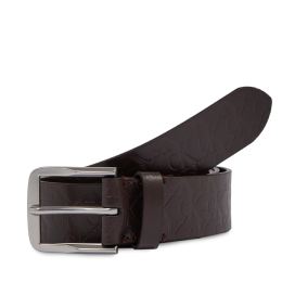 Снимка на Мъжки колан Calvin Klein Jeans Classic Flat Lthr Belt 35Mm Aop K50K511518 Кафяв