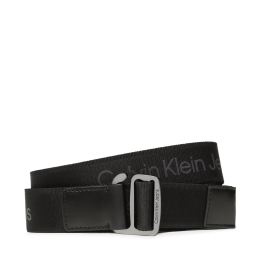 Снимка на Мъжки колан Calvin Klein Jeans Slider Logo Webbing 35Mm K50K510153 Черен