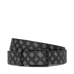 Снимка на Мъжки колан Guess Micro Peony Eco Belts BM7793 P4135 Черен