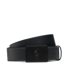 Снимка на Мъжки колан Polo Ralph Lauren 36mm Pp Plaque Belt 405691693005 Черен