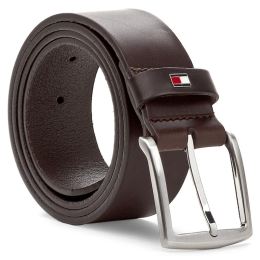 Снимка на Мъжки колан Tommy Hilfiger New Denton Belt 4.0 E367863162 Кафяв