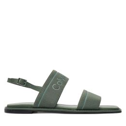 Снимка на Сандали Calvin Klein Flat Sandal He HW0HW01990 Зелен