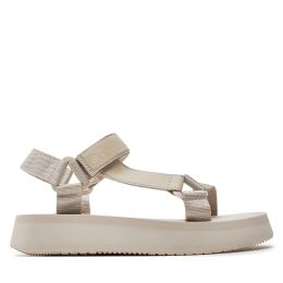 Снимка на Сандали Calvin Klein Jeans Sandal Velcro Webbing Dc YW0YW01353 Бежов