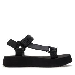 Снимка на Сандали Calvin Klein Jeans Sandal Velcro Webbing Dc YW0YW01353 Черен