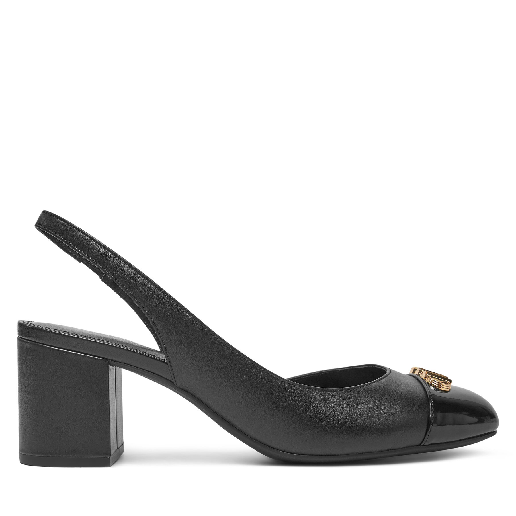 Снимка на Сандали Michael Kors Perla Flex Toe Cap Pump 40R5PLMP1L Черен