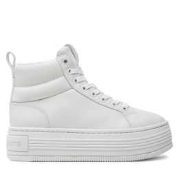 Снимка на Сникърси Calvin Klein Bold Platf Mid Oh Mg Lth YW0YW01583 Бял