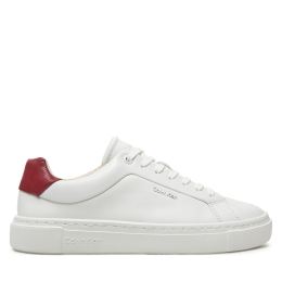 Снимка на Сникърси Calvin Klein Cupsole Lace Up W/Ml Lth HW0HW02201 Бял