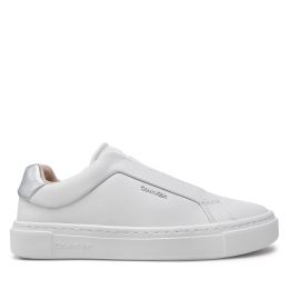 Снимка на Сникърси Calvin Klein Cupsole Slip On W/Ml HW0HW02289 Бял