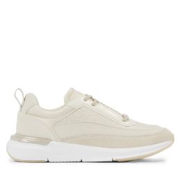 Снимка на Сникърси Calvin Klein Flexi Runner Lace Up - Epi Mono HW0HW01662 Бежов