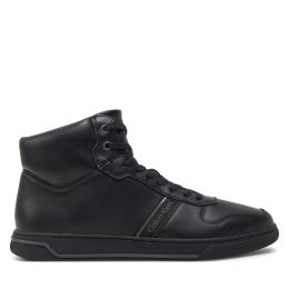 Снимка на Сникърси Calvin Klein High Top Lace Up Logo HM0HM01492 Черен