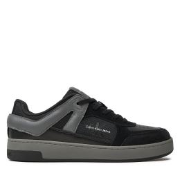 Снимка на Сникърси Calvin Klein Jeans Basket Cup Low Laceup Lth Ml Mtr YM0YM00994 Черен