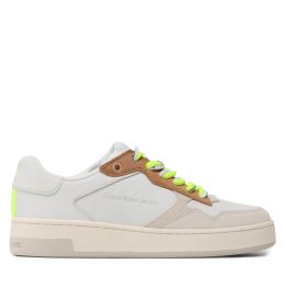 Снимка на Сникърси Calvin Klein Jeans Basket Cupsole Fluo Contrast YW0YW00920 Бял