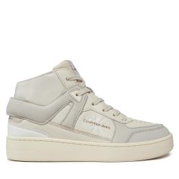 Снимка на Сникърси Calvin Klein Jeans Basket Cupsole High Mix Ml Fad YW0YW01300 Бежов